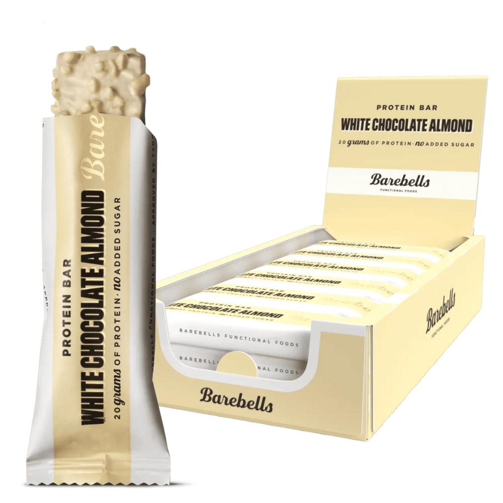 Pack de 12 barres Barebells White Chocolate Almond