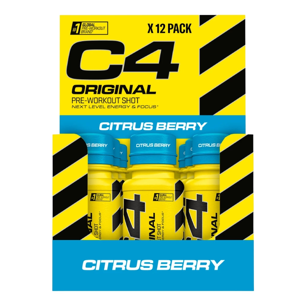 PAck de 12 C4 Original Shots Citrus Berry