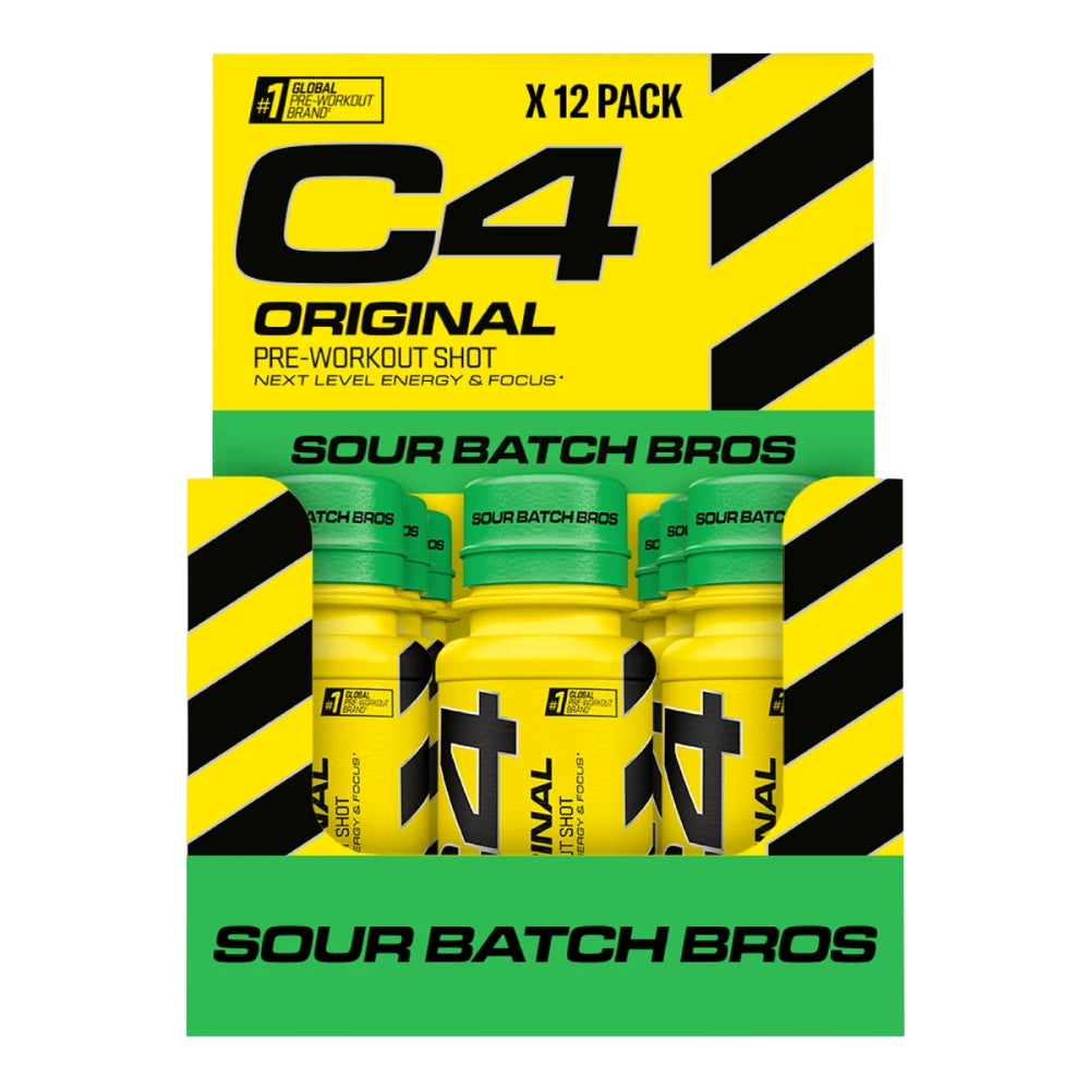 Pack de 12 C4 Original Shots Sour Batch Bros